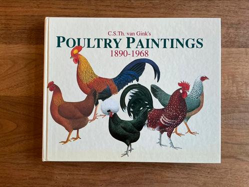 Poultry paintings - kippen, Boeken, Dieren en Huisdieren, Zo goed als nieuw, Ophalen of Verzenden