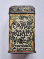 Oranje Cacao Monster blikje Koningin Wilhelmina Helmond, Ophalen of Verzenden, Gebruikt, Overige