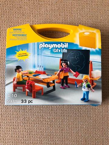 NIEUW playmobil meeneemkoffer schoolklas 5971 beschikbaar voor biedingen