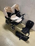 Bugaboo donkey duo, Kinderen en Baby's, Kinderwagens en Combinaties, Gebruikt, Verstelbare duwstang, Bugaboo, Ophalen of Verzenden