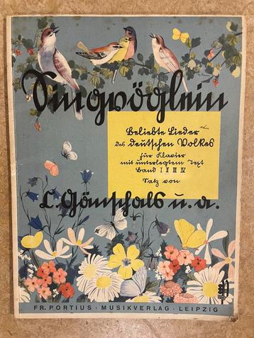 SINGVÖGLEIN - C. GÄNSCHALS - 1928 beschikbaar voor biedingen