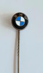 BMW, SPELDJE LICHTBLAUW EMAILLE, MET "HAKEN" LETTERS, Verzenden, Gebruikt