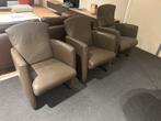 Jori fauteuils, Huis en Inrichting, Ophalen, Gebruikt, 50 tot 75 cm, Leer
