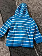 Blauw Gestreepte trui dads team Maat 74-80 h, Kinderen en Baby's, Babykleding | Maat 74, Onbekend, Ophalen of Verzenden, Zo goed als nieuw
