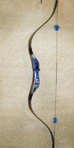 White Wolf Wind Warrior boog 64" te koop, Sport en Fitness, Handboogschieten, Ophalen, Gebruikt, Longbow