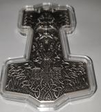 Hammer of Thor Mjolnir 2 oz zilver stacker, Ophalen of Verzenden, Zilver