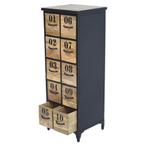 Industriële Retro Vintage Mango Houten Ladekast Balinees, Huis en Inrichting, Kasten | Ladekasten, Minder dan 50 cm, Info@dehanzeherten.nl