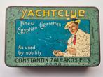 Yachtclub Egyptian Cigarettes blik Constantin Zaleakos Fils, Verzamelen, Blikken, Ophalen of Verzenden, Gebruikt, Overige