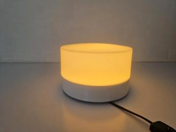 Vintage ikea keramiek en melkglas plafond of muur lamp beschikbaar voor biedingen