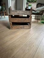 3 grote vintage antieke kratten, Ophalen