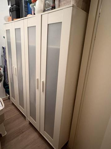 Ikea Brimnes Witte kledingkast met deuren beschikbaar voor biedingen