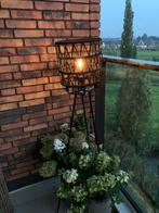 LUMINEO * 1 mooie staande buitenlamp zwart op zonne-energie, Ophalen of Verzenden, Zo goed als nieuw, Zonne-energie, Minder dan 50 watt