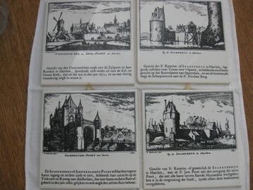 Haarlem, afbeeldingen van oude bruggen en poorten.   beschikbaar voor biedingen
