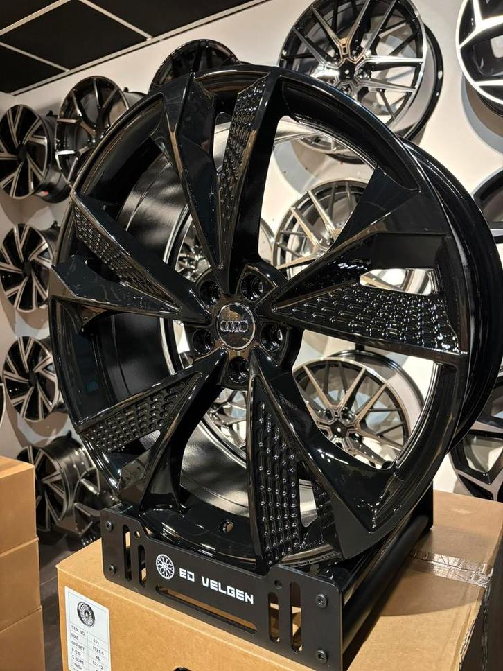 21 inch velgen voor Audi A6/A7/Q3/Q5/Q7 “RS7 LOOK” 5x112, Auto-onderdelen, Banden en Velgen, Velg(en), 21 inch, Personenwagen