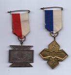 Te koop: 2 medailles uit Wageningen, Ophalen of Verzenden, Overige materialen, Nederland