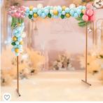 Ballonnenboog & Bloemen Backdrop - Perfect voor Feest!, Ophalen of Verzenden, Nieuw