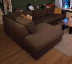Urban sofa bank bruin, Huis en Inrichting, Gebruikt, Stof, Ophalen