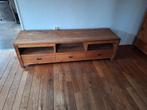 Teak houten TV Meubel, Huis en Inrichting, Ophalen, Gebruikt, Teakhout, 200 cm of meer