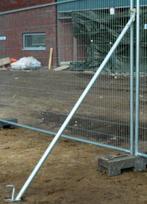 Heras bouwhekschoor + grondpen, Ophalen of Verzenden