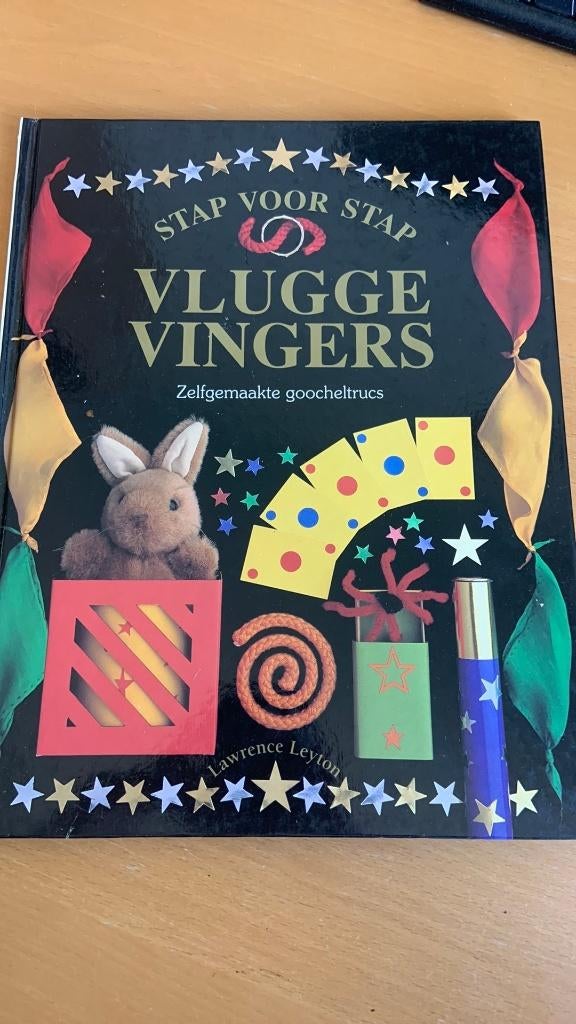 Stap voor stap vlugge vingers - Zelfgemaakte goocheltrucs, Boeken, Ophalen of Verzenden, Overige onderwerpen