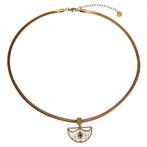47cm x 3mm Ketting Dames Verguld RVS Platte Slangenketting, Overige materialen, Birgitta-Gracht 33, 6465 EL Kerkrade, Nederland