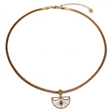 47cm x 3mm Ketting Dames Verguld RVS Platte Slangenketting beschikbaar voor biedingen