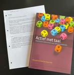 NT2 - Actief met taal - met extra werkvormen, Ophalen of Verzenden, Alpha, Zo goed als nieuw