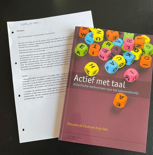 NT2 - Actief met taal - met extra werkvormen, Boeken, Studieboeken en Cursussen, Zo goed als nieuw, Alpha, Ophalen of Verzenden