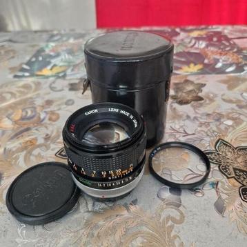 Canon FD 50mm 1.4 S.S.C. in foedraal beschikbaar voor biedingen