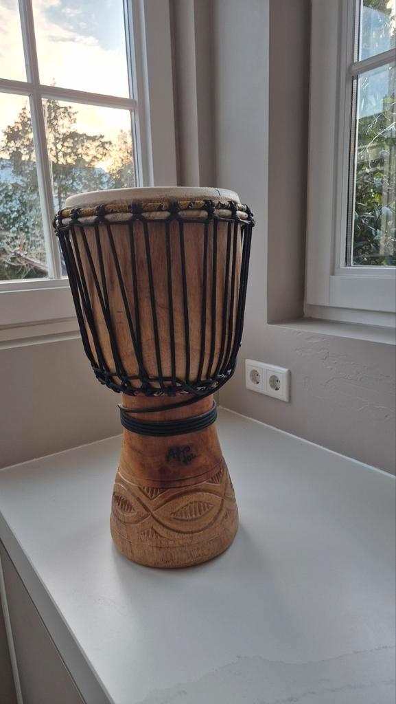 Djembé Trommel, Muziek en Instrumenten, Percussie, Gebruikt, Trommel, Ophalen