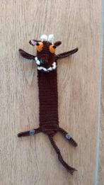 gehaakte gruffalo boekenlegger, Hobby en Vrije tijd, Breien en Haken, Ophalen of Verzenden, Nieuw, Haken, Overige typen