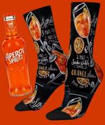 APEROL SPRITZ SOKKEN (UNISEX) + KLEIN FLESJE APEROL SPRITZ, Ophalen of Verzenden, Nieuw, Sokken en Kniesokken