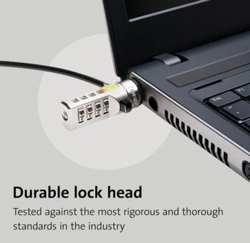 Kensington Laptop/NAS Combination Security Lock Cable beschikbaar voor biedingen
