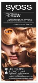Syoss Colors 8-6  Lichtblond (3 voor €10,-), Ophalen of Verzenden, Nieuw, Haarverzorger of -hersteller