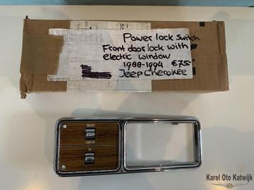 Power lock switch front door lock Jeep Cherokee beschikbaar voor biedingen