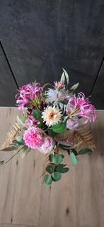 Bloempot met kunstbloemen, Ophalen, Zo goed als nieuw, Binnen