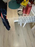 Mooie eettafel met stoelen, Ophalen, Zo goed als nieuw, Rechthoekig, 50 tot 100 cm