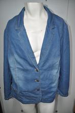 KG35 Ulla Popken Spijkerjasje stretch maat 50 / 52, Kleding | Dames, Grote Maten, Blauw, Ulla Popken, Ophalen of Verzenden, Zo goed als nieuw