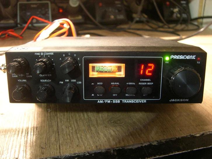 president jackson, Telecommunicatie, Zenders en Ontvangers, Gebruikt, Zender en Ontvanger, Ophalen of Verzenden