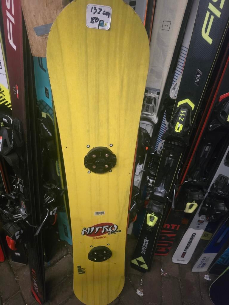 132cm SNOWBOARD NITRO RIPPER, Board, Ophalen of Verzenden, Zo goed als nieuw