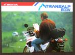 Folder Honda Transalp 600 V - circa 1988 (Nederlands), Motoren, Handleidingen en Instructieboekjes, Verzenden, Honda