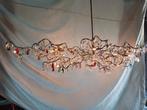 Harco loor design lamp Tiara multicolor kristal drops tears, Ophalen, Zo goed als nieuw, Glas, 75 cm of meer