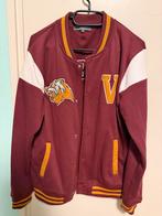 Vintage Varsity Jacket - Bordeaux Rood, Kleding | Heren, Nieuw, Rood, Primark, Verzenden
