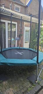 Trampoline 240cm ZGAN incl accessoires, Ophalen, Zo goed als nieuw