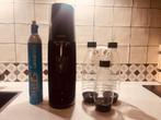 Sodastream met 3 flessen en lege CO2 cilinder, Ophalen, Gebruikt