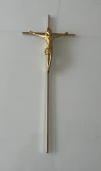 Kruis met Corpus, Christus, Jezus goudkleurig, Ophalen of Verzenden, Nieuw, Beeld(je), Christendom | Katholiek