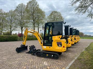 Komatsu ,s PC16-3HS PC17R-5 en PC20R-5 Op voorraad! beschikbaar voor biedingen