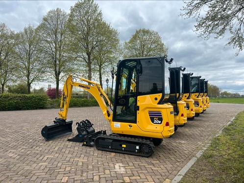 Komatsu ,s PC16-3HS PC17R-5 en PC20R-5 Op voorraad!, Zakelijke goederen, Machines en Bouw | Kranen en Graafmachines, Graafmachine