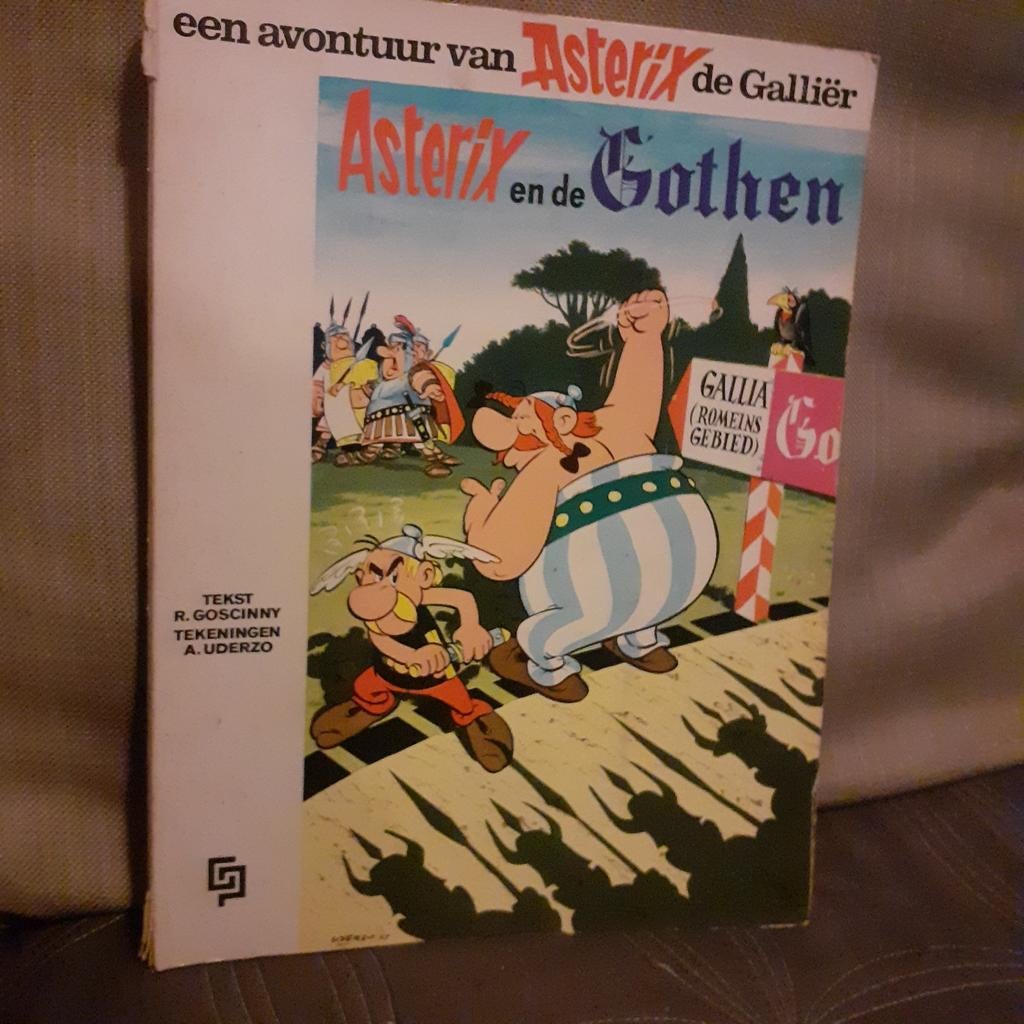 Stripboek "Asterix en de Gothen" 1e druk, Boeken, Eén stripboek, Ophalen of Verzenden, Gelezen