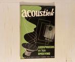 Acoustiek Luidsprekers en hun omgeving - De Muiderkring 1954, Elektrotechniek, Ophalen of Verzenden, Victor J. Snel, Gelezen